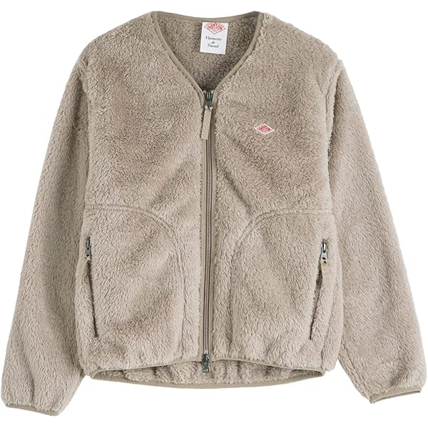 Amazon.co.jp: [ダントン] ハイパイルフリース ジップ スタンド